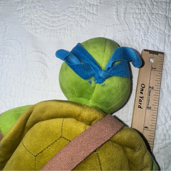 TMNT Teenage Mutant Ninja Turtles Leonardo Nickelodeon Plush Toy 2016 17" Show - Picture 7 of 9